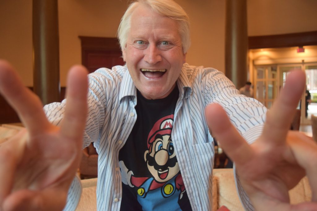 Charles Martinet es dueño de una voz conocida en todo el mundo: Mario, el héroe más querido de los videojuegos.