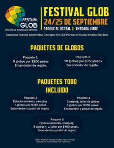 Paquetes (Foto: Facebook Festival Globos)
