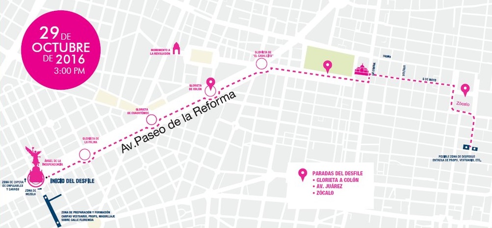 Ruta desfile