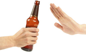 Evita el alcohol 