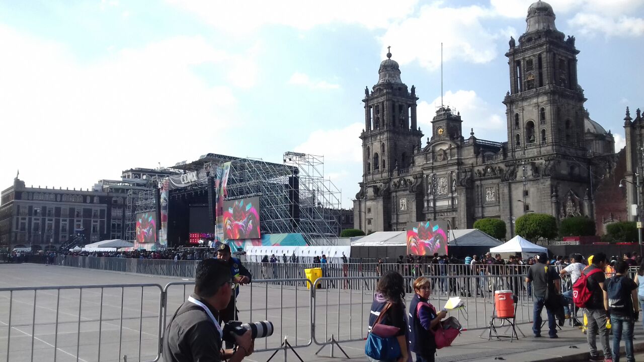 El Zócalo espera con ansias a Caifanes