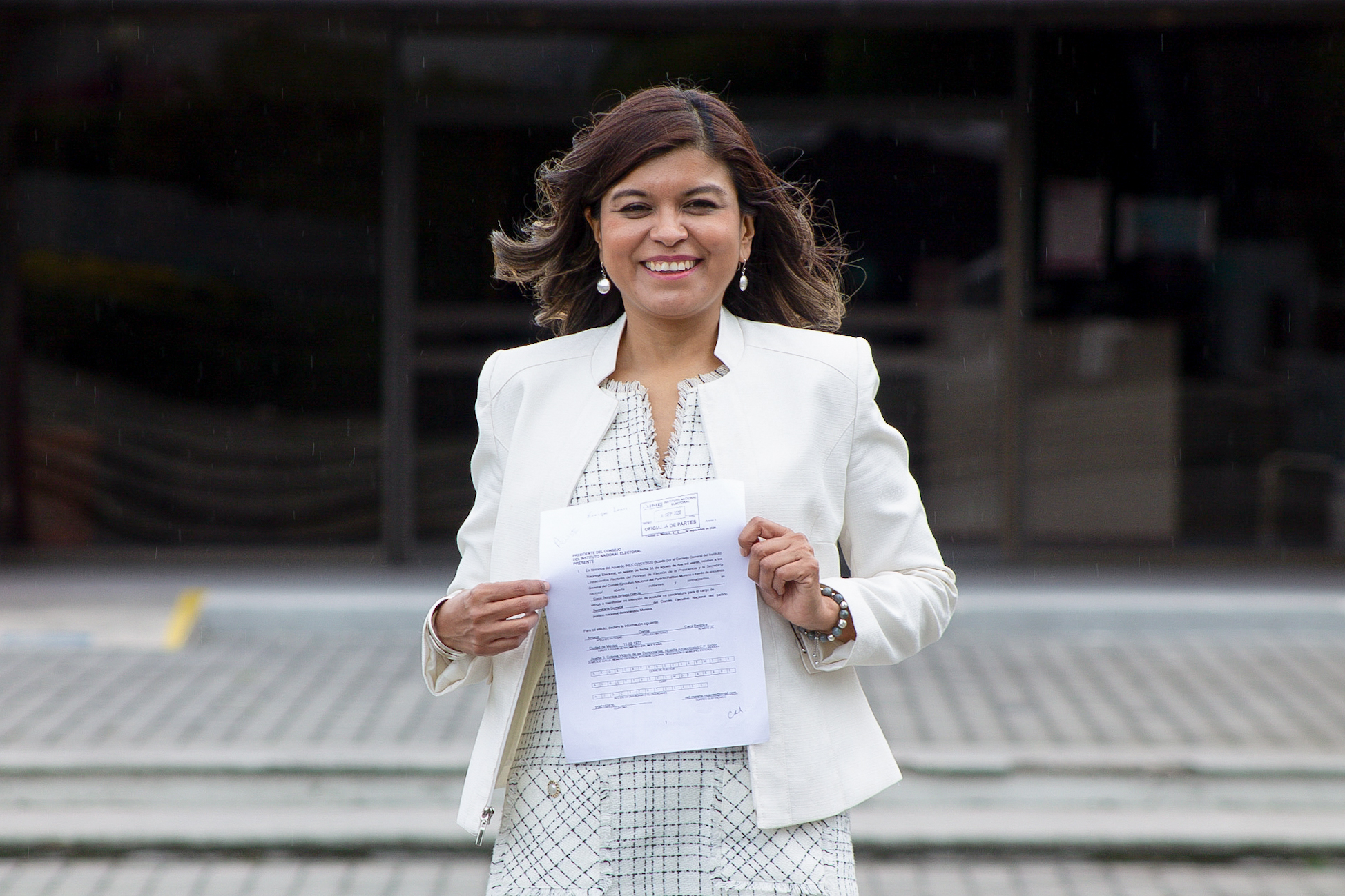 Dirigencia nacional de Morena no puede constituirse por dos hombres: Carol Arriaga