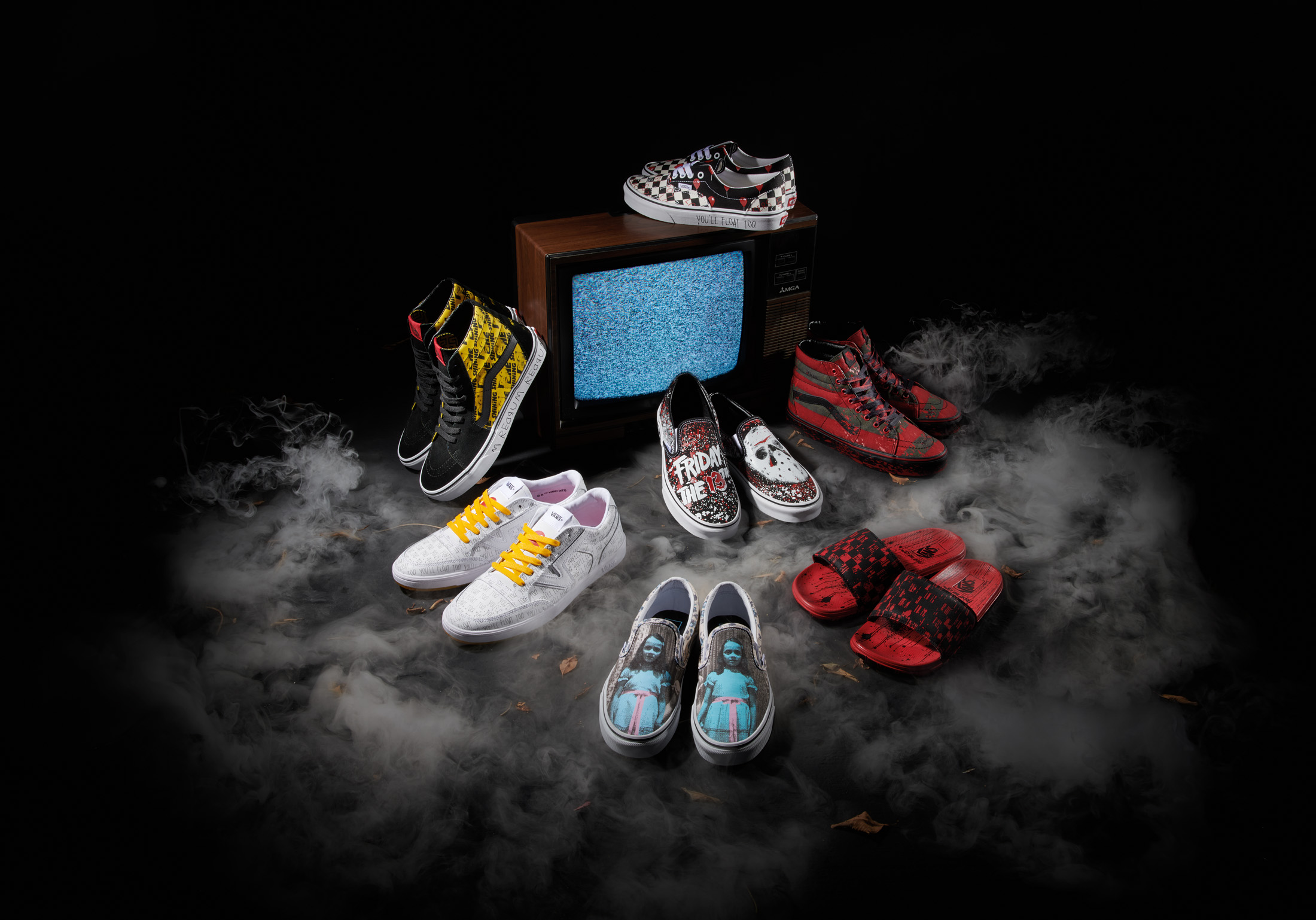 Los clásicos de terror llegan a tus tenis