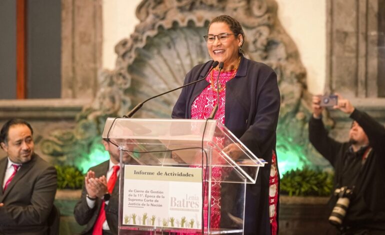 Lenia Batres y la nueva Corte del pueblo