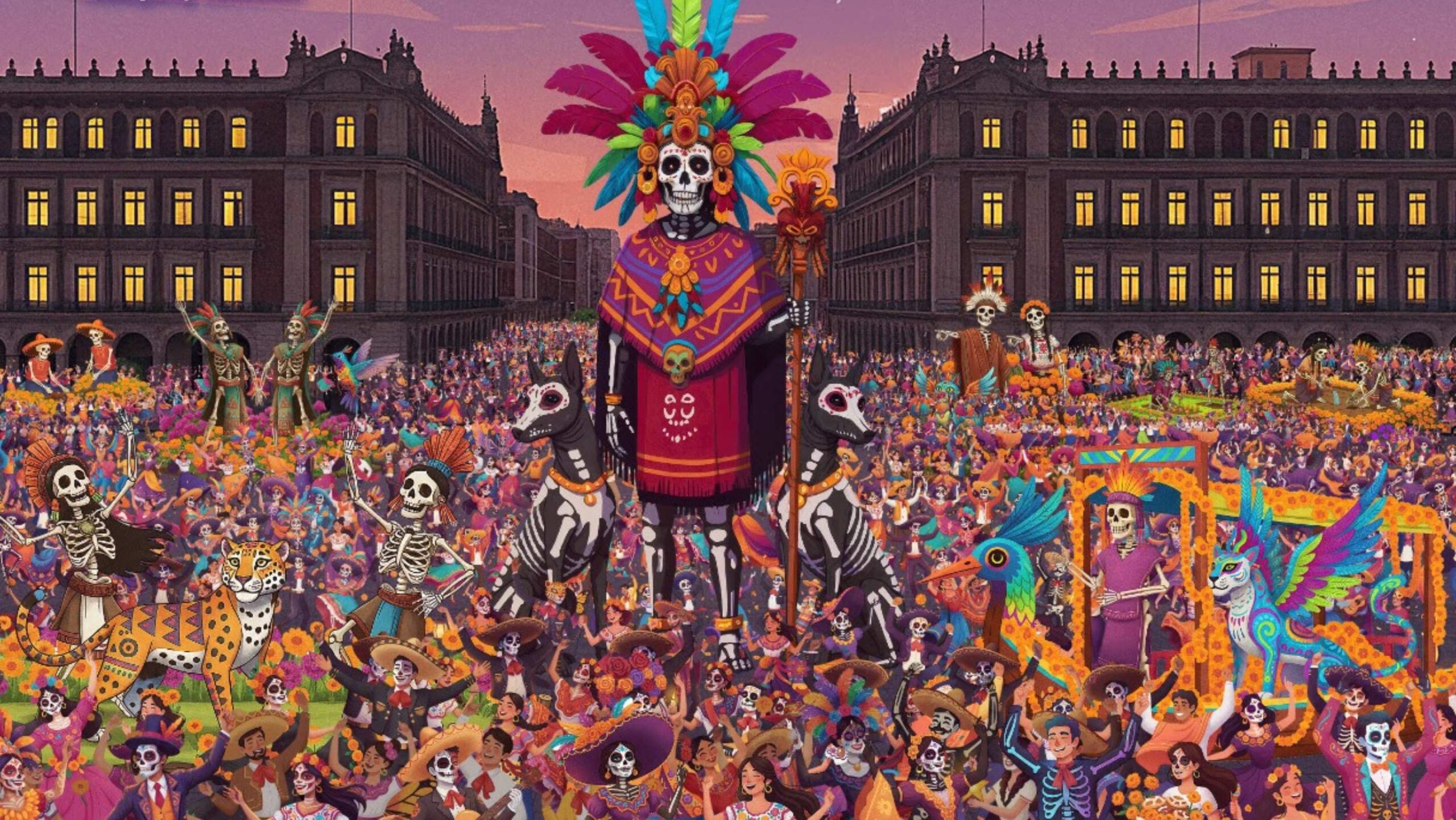 Desfile de Muertos 2025 llenará de color la capital