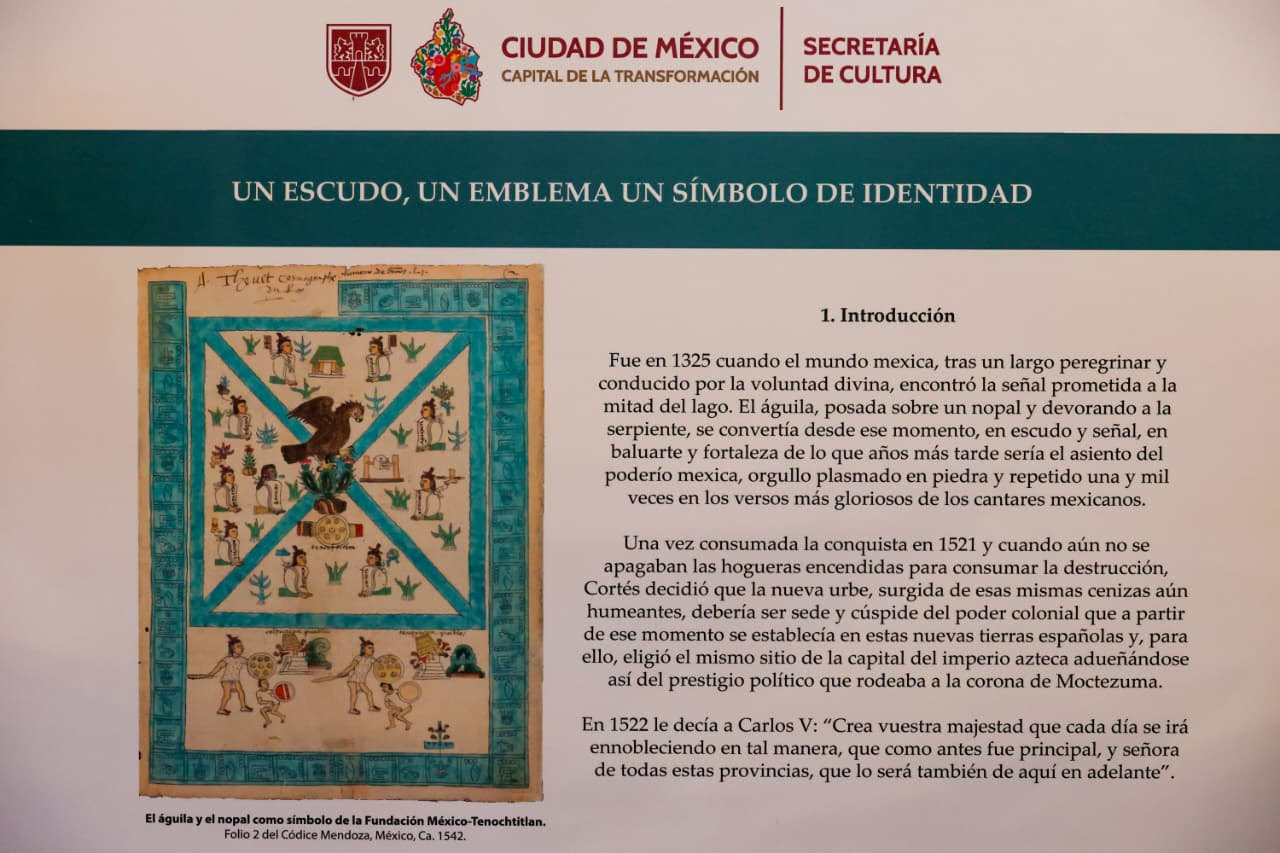 Conoce la historia del escudo capitalino