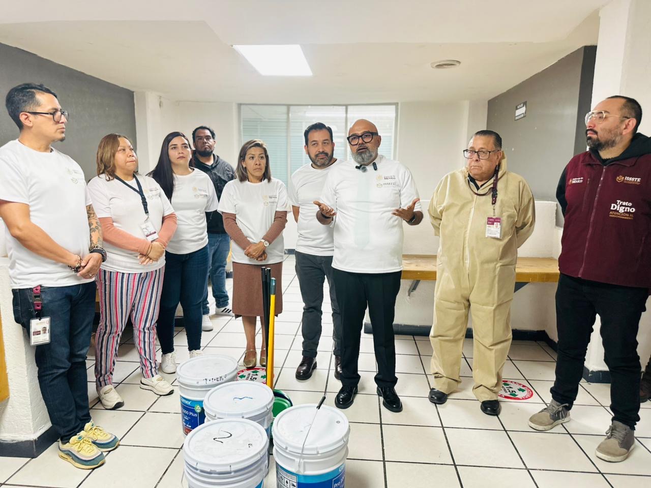 ISSSTE se pone manos a la obra con jornadas de Tequio